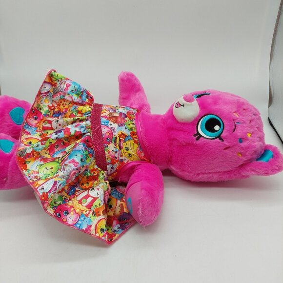 Build a Bear Shopkins Sparkle D'Lish Donut Plush BABW Stuffed Animal 18" - Picture 2 of 8
